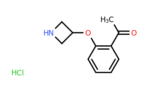 CAS 1956382-39-0 | 1-(2-(Azetidin-3-yloxy)phenyl)ethanone hydrochloride