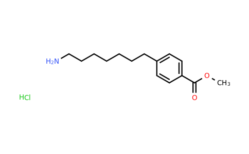 CAS 1956384-83-0 | Methyl 4-(7-aminoheptyl)benzoate hydrochloride