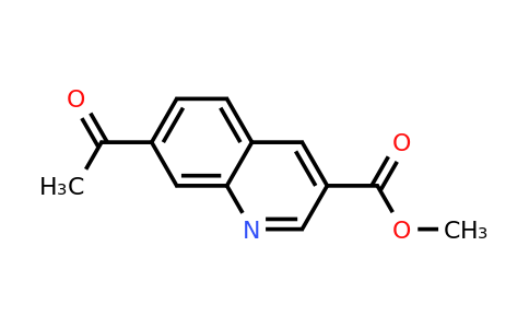 CAS 1956385-03-7 | Methyl 7-acetylquinoline-3-carboxylate