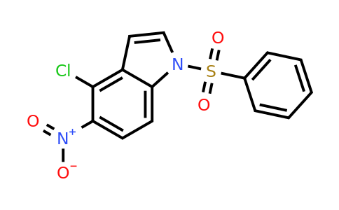 CAS 1956386-15-4 | 4-Chloro-5-nitro-1-(phenylsulfonyl)-1H-indole