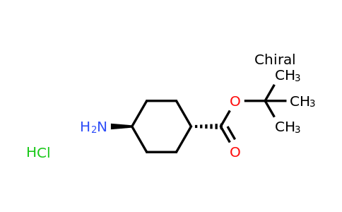 CAS 1956389-81-3 | tert-butyl trans-4-aminocyclohexane-1-carboxylate hydrochloride
