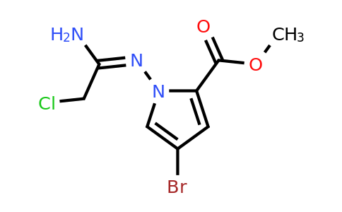 CAS 1956426-79-1 | (E)-Methyl 1-((1-amino-2-chloroethylidene)amino)-4-bromo-1H-pyrrole-2-carboxylate