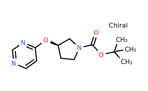 CAS 1956434-54-0 | (R)-tert-Butyl 3-(pyrimidin-4-yloxy)pyrrolidine-1-carboxylate