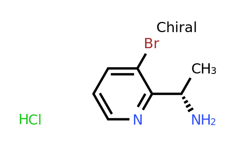 CAS 1956434-70-0 | (S)-1-(3-Bromopyridin-2-yl)ethanamine hydrochloride