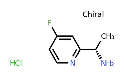 CAS 1956434-76-6 | (S)-1-(4-Fluoropyridin-2-yl)ethanamine hydrochloride