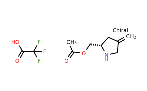 CAS 1956434-89-1 | (S)-(4-Methylenepyrrolidin-2-yl)methyl acetate 2,2,2-trifluoroacetate