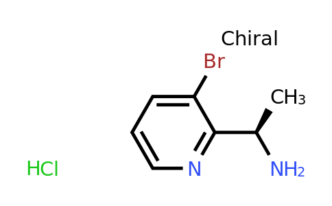 CAS 1956435-49-6 | (R)-1-(3-Bromopyridin-2-yl)ethanamine hydrochloride