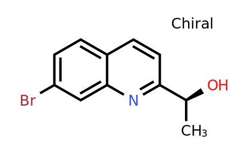 CAS 1956435-70-3 | (S)-1-(7-Bromoquinolin-2-yl)ethanol