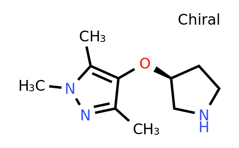 CAS 1956435-72-5 | (S)-1,3,5-Trimethyl-4-(pyrrolidin-3-yloxy)-1H-pyrazole
