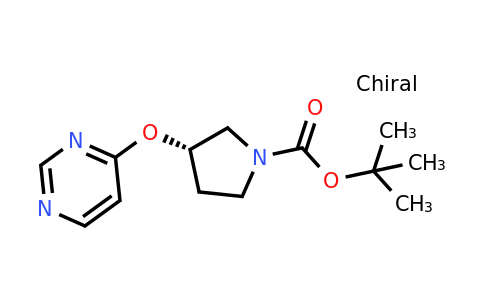 CAS 1956435-80-5 | (S)-tert-Butyl 3-(pyrimidin-4-yloxy)pyrrolidine-1-carboxylate