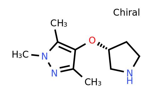 CAS 1956436-24-0 | (R)-1,3,5-Trimethyl-4-(pyrrolidin-3-yloxy)-1H-pyrazole