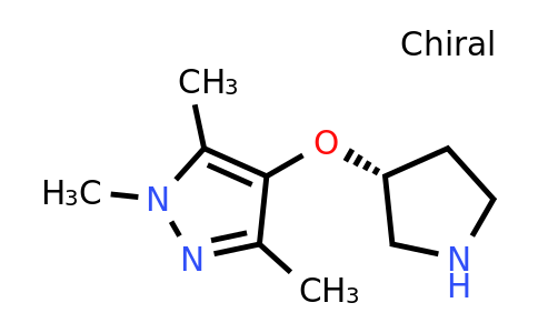 (R)-1,3,5-Trimethyl-4-(pyrrolidin-3-yloxy)-1H-pyrazole