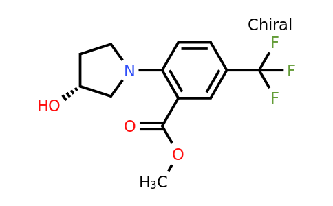 CAS 1956436-30-8 | (R)-Methyl 2-(3-hydroxypyrrolidin-1-yl)-5-(trifluoromethyl)benzoate