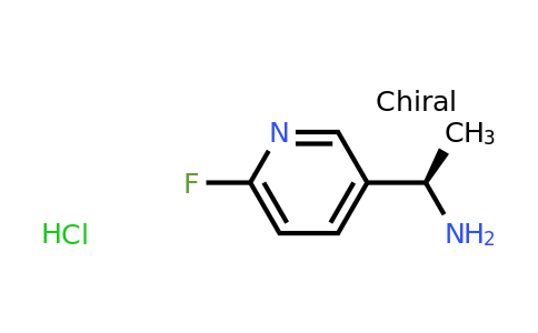 CAS 1956436-32-0 | (R)-1-(6-Fluoropyridin-3-yl)ethanamine hydrochloride