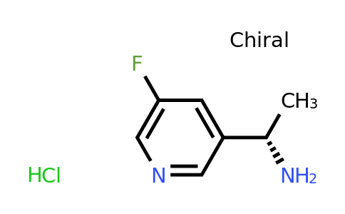 CAS 1956436-47-7 | (S)-1-(5-Fluoropyridin-3-yl)ethanamine hydrochloride