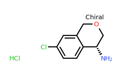 CAS 1956436-66-0 | (R)-7-chloroisochroman-4-amine hydrochloride