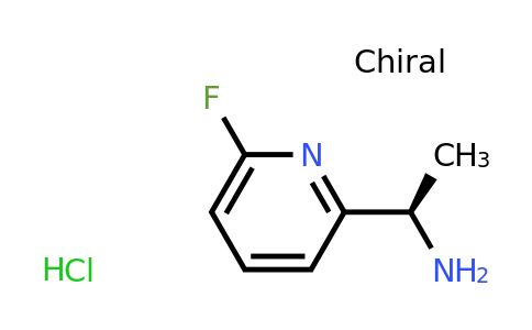 CAS 1956436-95-5 | (R)-1-(6-Fluoropyridin-2-yl)ethanamine hydrochloride