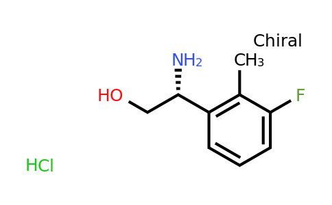 CAS 1956437-40-3 | (R)-2-Amino-2-(3-fluoro-2-methylphenyl)ethanol hydrochloride