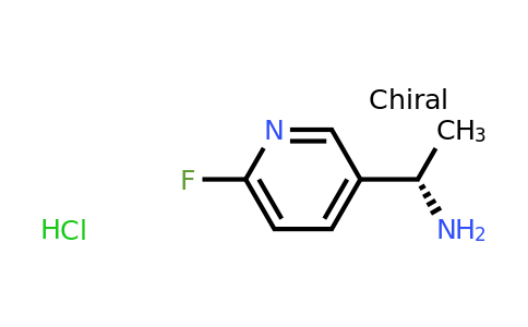 CAS 1956437-46-9 | (S)-1-(6-Fluoropyridin-3-yl)ethanamine hydrochloride