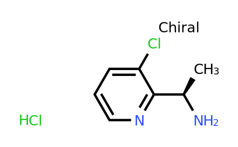 CAS 1956437-50-5 | (R)-1-(3-Chloropyridin-2-yl)ethanamine hydrochloride