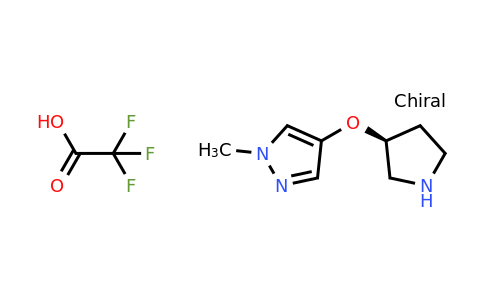 CAS 1956437-61-8 | (S)-1-Methyl-4-(pyrrolidin-3-yloxy)-1H-pyrazole 2,2,2-trifluoroacetate