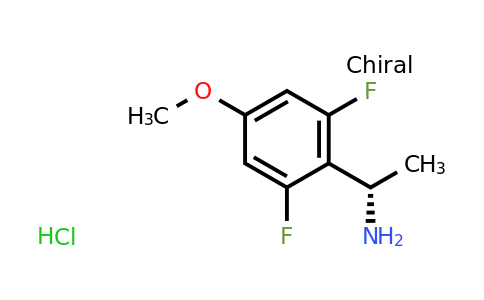 CAS 1956437-73-2 | (S)-1-(2,6-Difluoro-4-methoxyphenyl)ethanamine hydrochloride