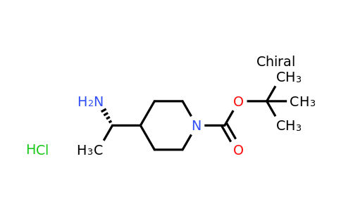CAS 1956437-75-4 | (S)-tert-Butyl 4-(1-aminoethyl)piperidine-1-carboxylate hydrochloride