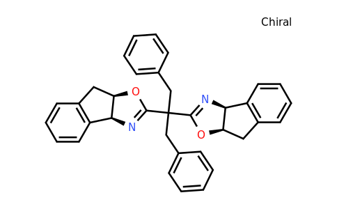 CAS 195703-68-5 | (3aS,3a'S,8aR,8a'R)-2,2'-(1,3-diphenylpropane-2,2-diyl)bis(3a,8a-dihydro-8H-indeno[1,2-d]oxazole)