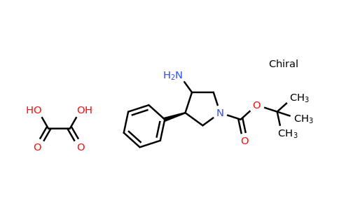 CAS 1957130-59-4 | (4R)-tert-Butyl 3-amino-4-phenylpyrrolidine-1-carboxylate oxalate