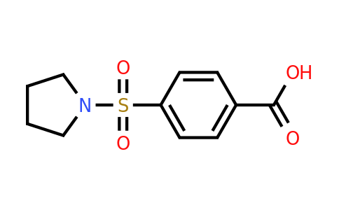 CAS 19580-33-7 | 4-(pyrrolidine-1-sulfonyl)benzoic acid