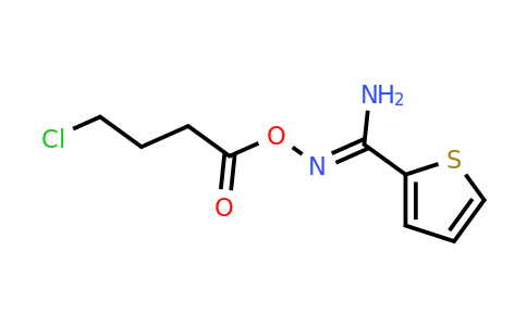 CAS 19580-41-7 | [Amino(thiophen-2-yl)methylidene]amino 4-chlorobutanoate