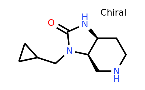 CAS 1958055-66-7 | (3AR,7aS)-3-(cyclopropylmethyl)hexahydro-1H-imidazo[4,5-c]pyridin-2(3H)-one