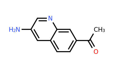 CAS 1958063-12-1 | 1-(3-Aminoquinolin-7-yl)ethanone