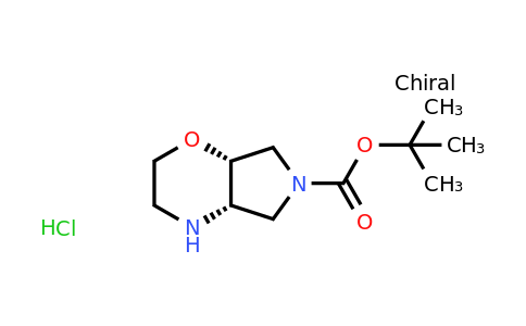 CAS 1958068-89-7 | (4AS,7aR)-tert-butyl hexahydropyrrolo[3,4-b][1,4]oxazine-6(2H)-carboxylate hydrochloride