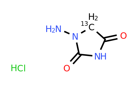 CAS 1958100-83-8 | 1-Aminoimidazolidine-2,4-dione-5-13C hydrochloride