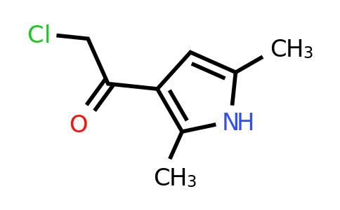 2-Chloro-1-(2,5-dimethyl-1H-pyrrol-3-yl)-ethanone