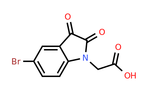 CAS 19612-65-8 | 2-(5-Bromo-2,3-dioxoindolin-1-yl)acetic acid