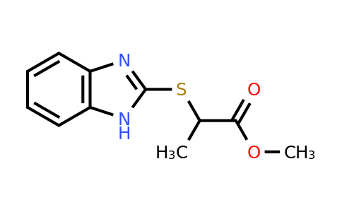 CAS 196391-40-9 | methyl 2-(1H-1,3-benzodiazol-2-ylsulfanyl)propanoate