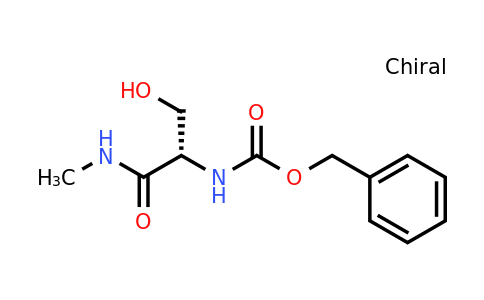 CAS 19647-68-8 | (S)-Benzyl 3-hydroxy-1-(methylamino)-1-oxopropan-2-ylcarbamate