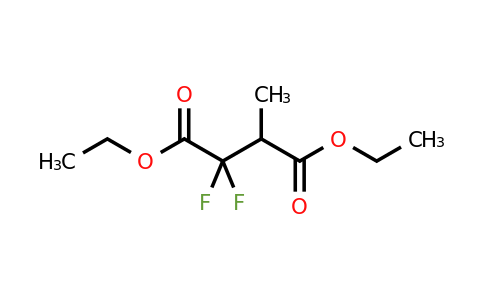 CAS 1965305-25-2 | 1,4-Diethyl 2,2-difluoro-3-methylbutanedioate