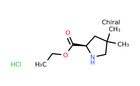 CAS 1965305-34-3 | (R)-4,4-Dimethyl-pyrrolidine-2-carboxylic acid ethyl ester hydrochloride