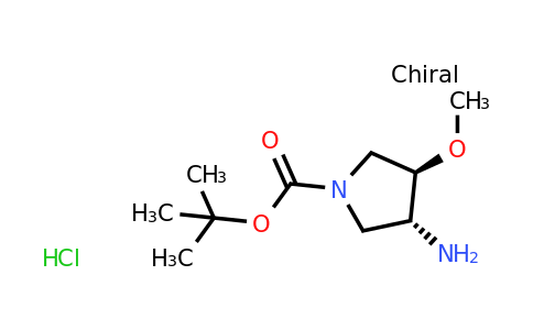 CAS 1965305-46-7 | (3R,4R)-3-Amino-4-methoxy-pyrrolidine-1-carboxylic acid tert-butyl ester hydrochloride