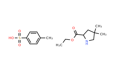 CAS 1965308-73-9 | 4,4-Dimethyl-pyrrolidine-2-carboxylic acid ethyl ester tosylate