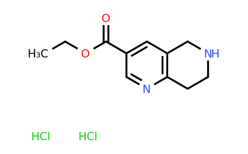 CAS 1965308-82-0 | 5,6,7,8-Tetrahydro-[1,6]naphthyridine-3-carboxylic acid ethyl ester dihydrochloride