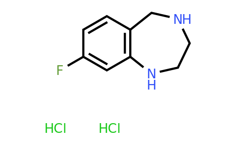 CAS 1965308-96-6 | 8-Fluoro-2,3,4,5-tetrahydro-1H-benzo[e][1,4]diazepine dihydrochloride