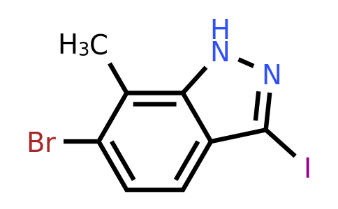 CAS 1965309-01-6 | 6-Bromo-3-iodo-7-methyl-1H-indazole