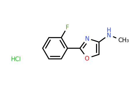 CAS 1965309-02-7 | 2-(2-Fluoro-phenyl)-oxazol-4-yl-methylamine hydrochloride