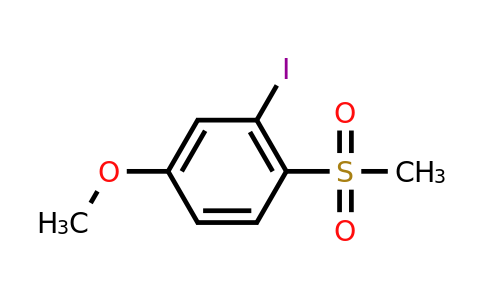 CAS 1965309-05-0 | 2-Iodo-1-methanesulfonyl-4-methoxy-benzene