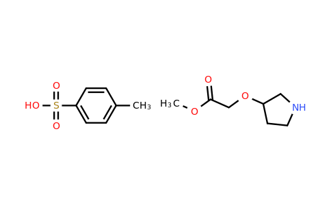 CAS 1965309-08-3 | (Pyrrolidin-3-yloxy)-acetic acid methyl ester tosylate