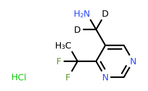 CAS 1965309-34-5 | 1,1-Dideutero-1-[4-(1,1-difluoroethyl)-pyrimidin-5-yl]-methylamine hydrochloride